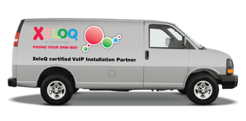 XeloQ VoIP Installation Partner Support Van