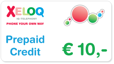 XeloQ Prepaid Credit Card